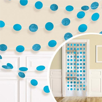 Гирлянда Круги Ryl Blue блеск 2,1м 6шт/A