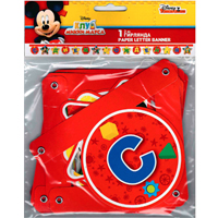 Гирлянда-буквы С ДР Микки игривый 2,0м/Р