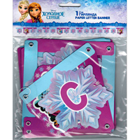 Гирл-буквы С ДР Frozen Сев Сияние 2,0м/Р
