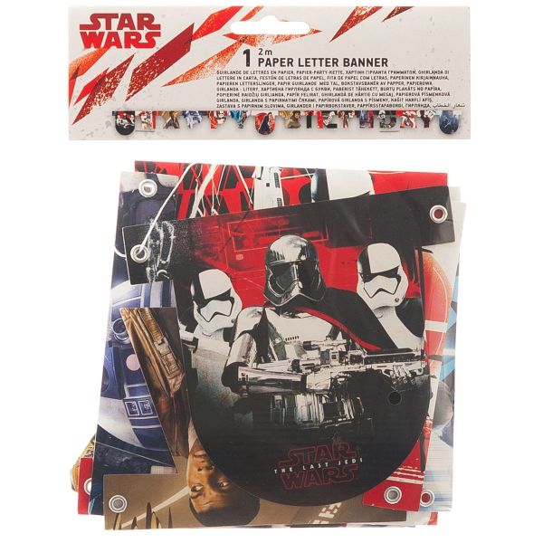 Гирлянда-буквы HB Звездные войны 8 2,2мP