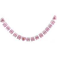 Гирлянда-вымпел С ДР Маша Сердца 3м/М