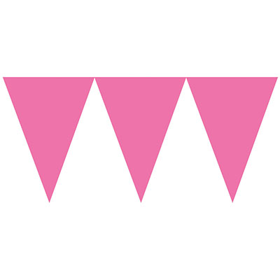 Гирлянда-вымпел бум Bright Pink 4,5м/A