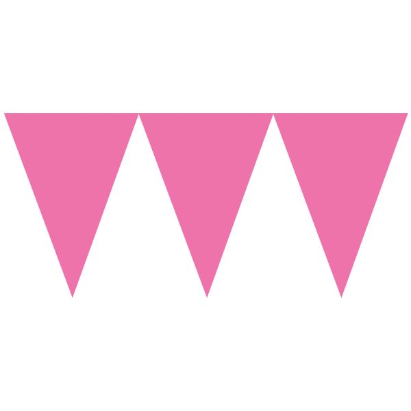 Гирлянда-вымпел бум Bright Pink 4,5м/A