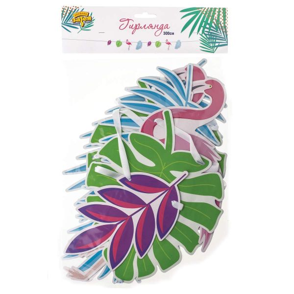 Гирлянда Фламинго 300см/G