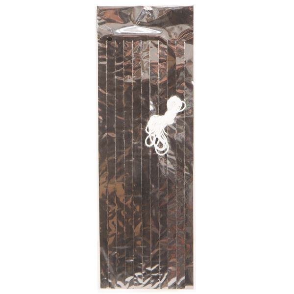 Гирлянда Тассел фольг сереб 3м 10 листов