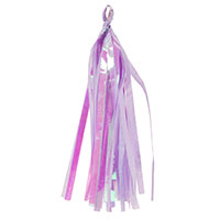 Гирлянда Тассел сиренев/перламутр 20лист