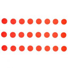 Гирлянда н/нитке Круги красные 2,2м