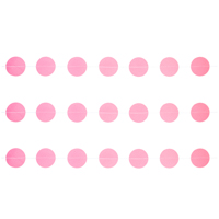 Гирлянда н/нитке Круги розовые 2,2м