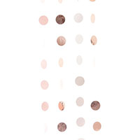 Гирлянда Круги RoseGold/Blush 2,1м 6шт/A