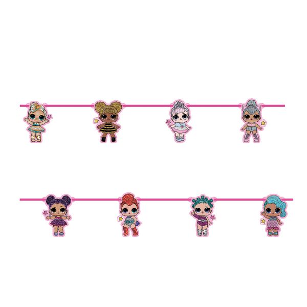 Гирлянда Куклы ЛОЛ 2,3м/P