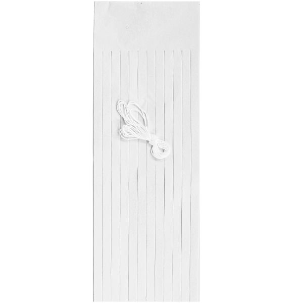 Гирлянда Тассел белая 3м 10 листов/G