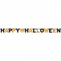 Гирл-буквы Happy Halloween Тыква 230см/A