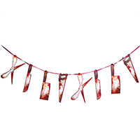 Гирлянда HWN Окровавленные предметы 2м/G