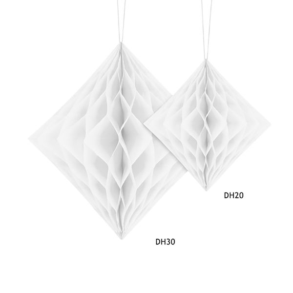 Фигура бум Ромб белый 20см/PD