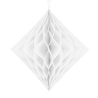 Фигура бум Ромб белый 20см/PD