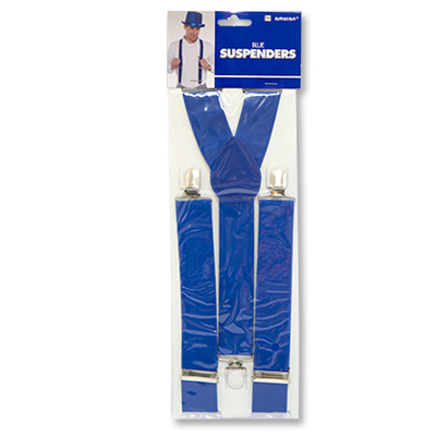 Подтяжки синие/А