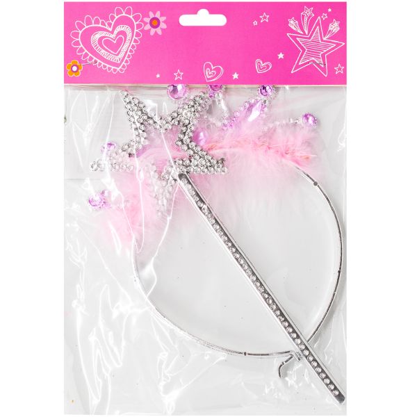 Компл Принцесса Звезда ободок+в.палочкаG