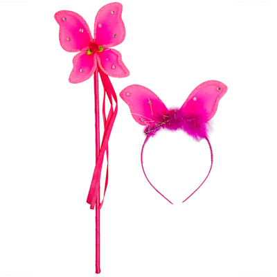 Компл Фея Люкс ободок+волшебн палочка/G