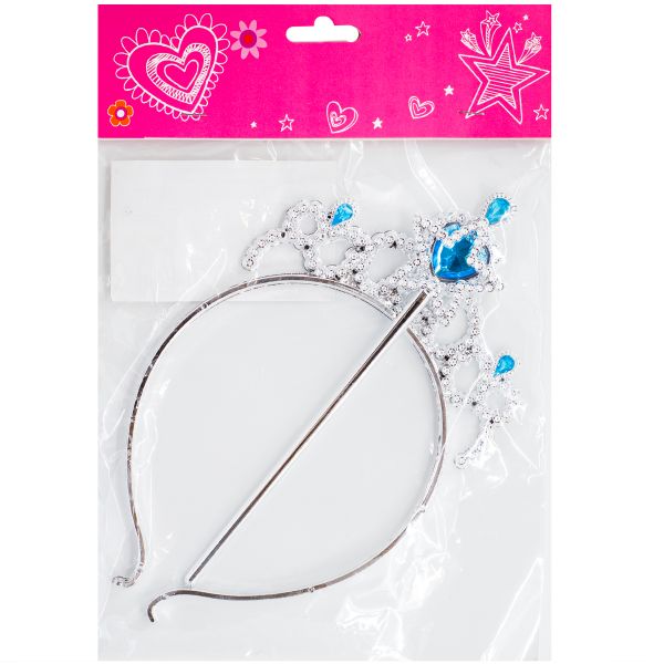 Компл Принцесса Кристалл ободок+в.палочG