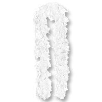 Боа белое 180см/А