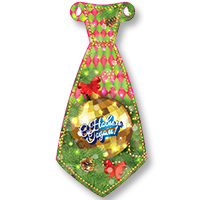 Галстук С НГ Новогодний Шар 8шт/Д