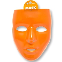 Маска пластик оранжевая/А