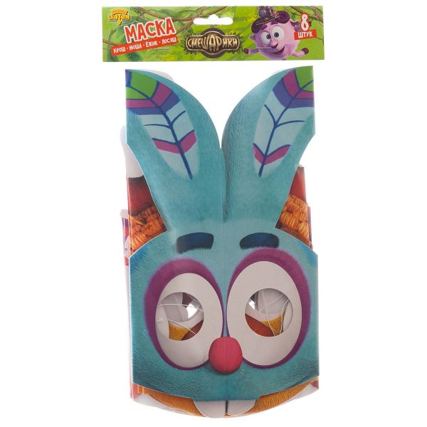 Маска Смешарики Легенда бум 8шт/A