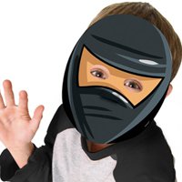 Маска Ниндзя бум 8шт/A