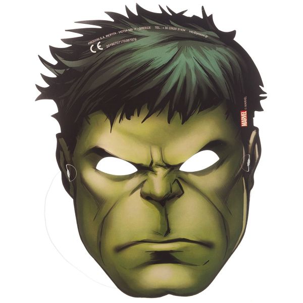 Маска Мстители 6шт/Р