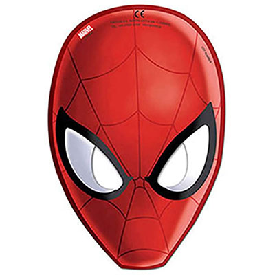 Маска бум Человек Паук 6шт/Р