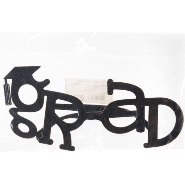 Очки Выпускник черные/G