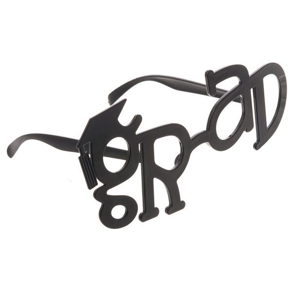 Очки Выпускник черные/G