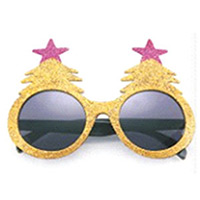 Очки Елочки золотые/G
