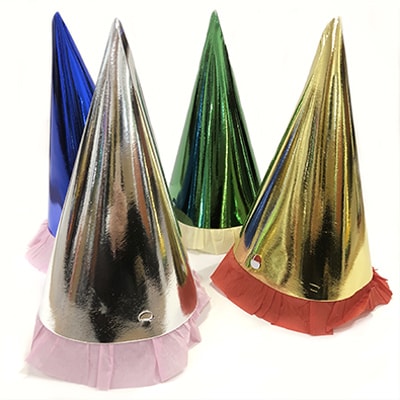 Колпак большой фольг ассорти/G