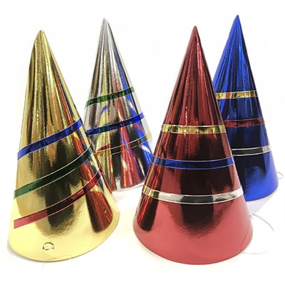 Колпак большой фольг ассорти/G