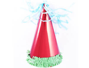 Колпак большой фольг ассорти/G