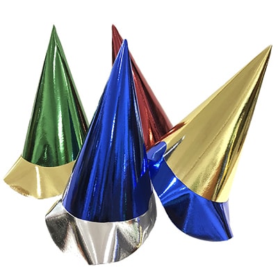 Колпак большой фольг ассорти/G