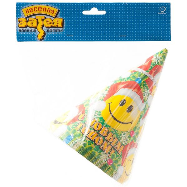 Колпак С НГ Улыбки 8шт/Д
