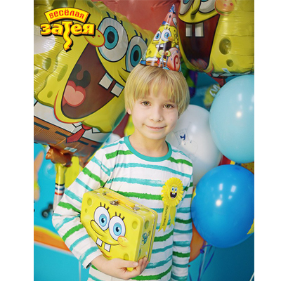 Колпак Губка Боб 8шт/А