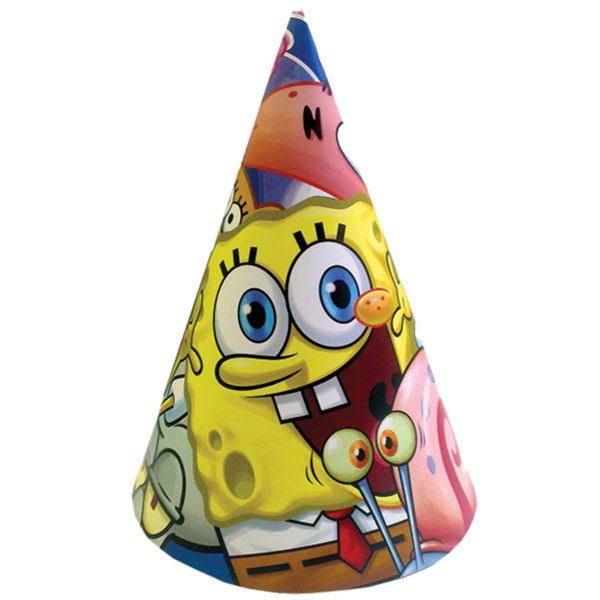 Колпак Губка Боб 8шт/А