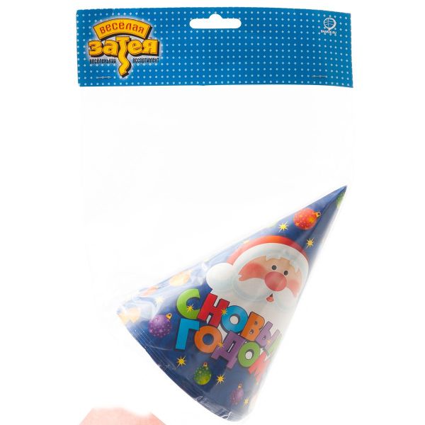 Колпак С НГ Елочные игрушки 6шт/П