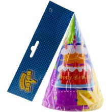 Колпак Торт Birthday 6шт/G