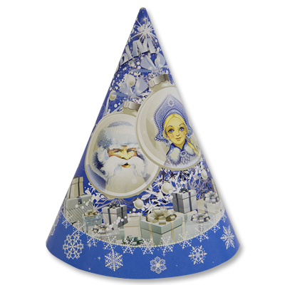 Колпак С НГ Зимняя Сказка 6шт/G