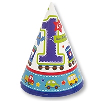 Колпак 1-й ДР Мальчик 8шт/М