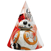 Колпак Звездные войны 8 6шт/Р