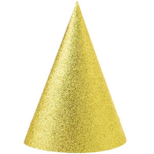 Колпак блеск Золото 6шт/G