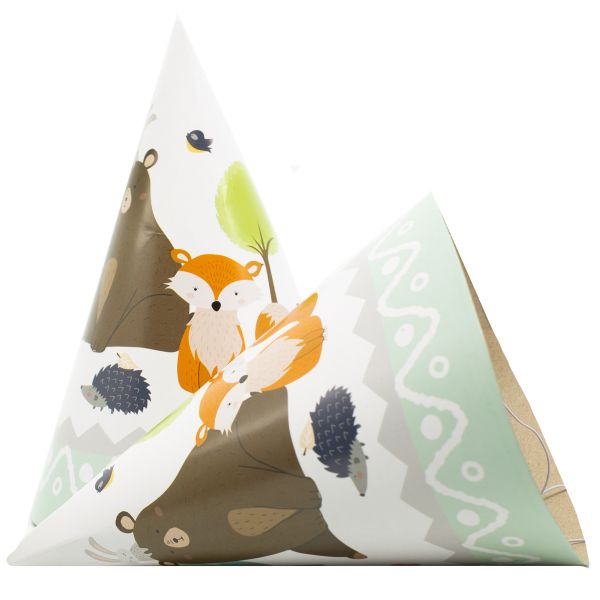 Колпак Лесные Друзья 6шт/G