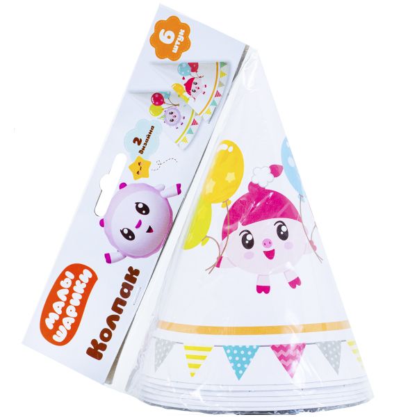 Колпак Малышарики Флажки 6шт/G