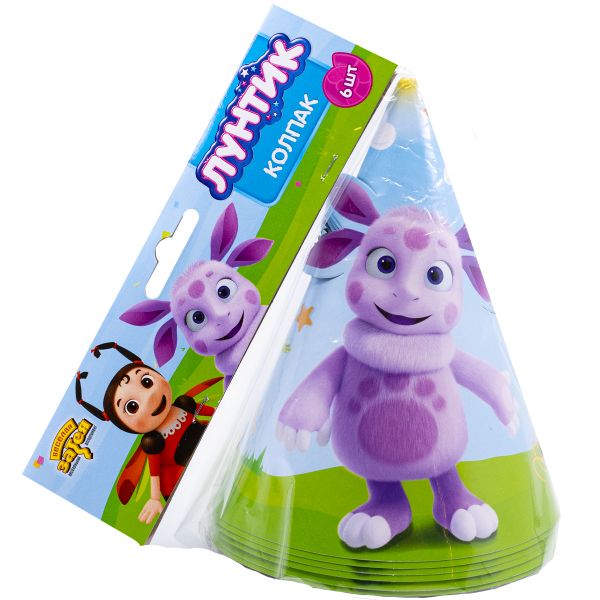 Колпак Лунтик 6шт/G