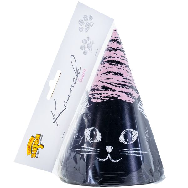 Колпак Котики 6шт/G